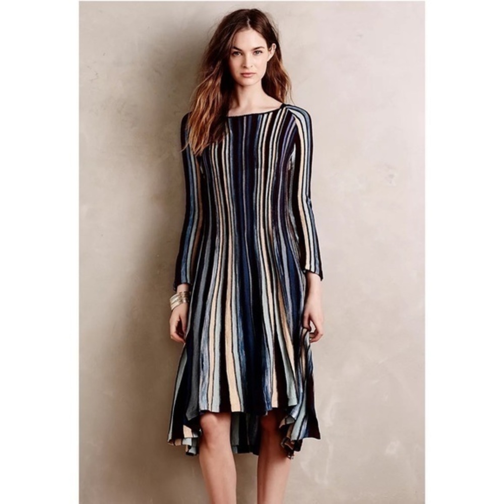 Moth Gayl Textured Knit Dress